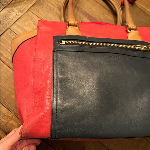 Coach legacy color block purse - Picture 11 of 14